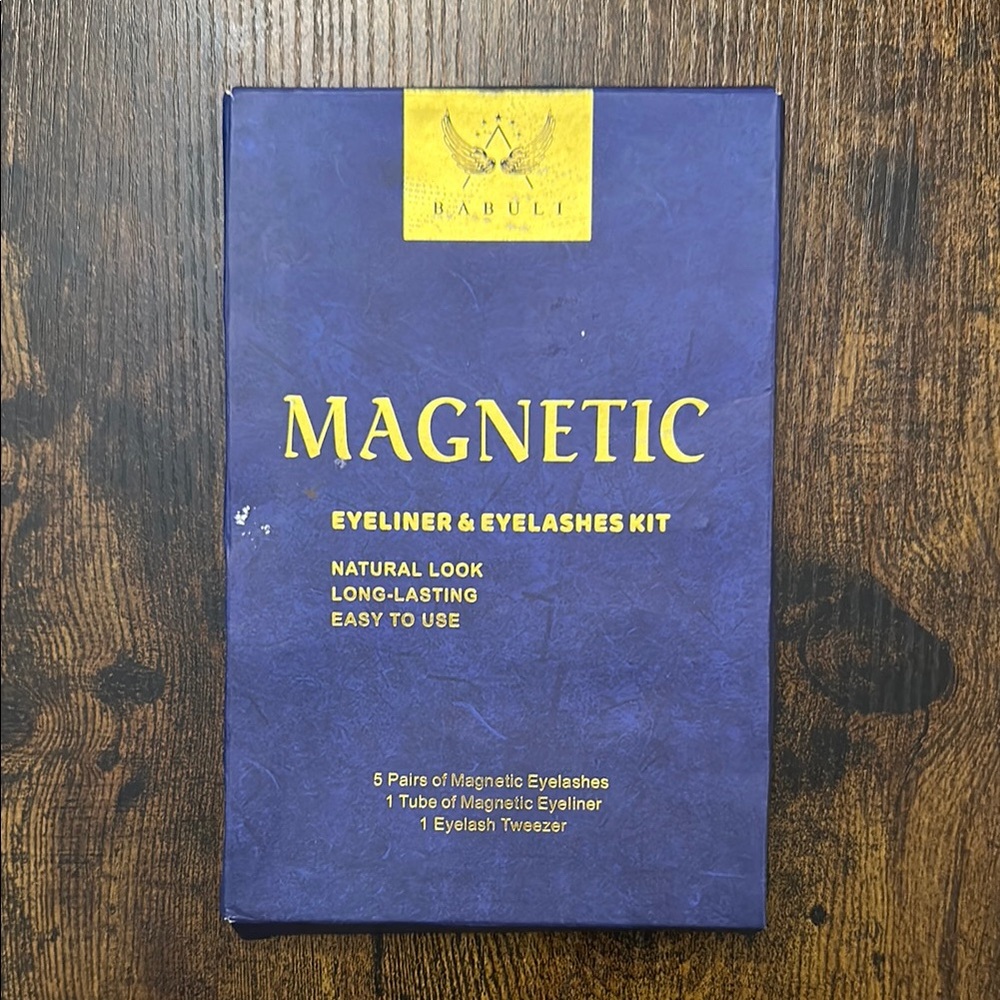 Magnetic Eyeliner & Eyelashes Kit - Black